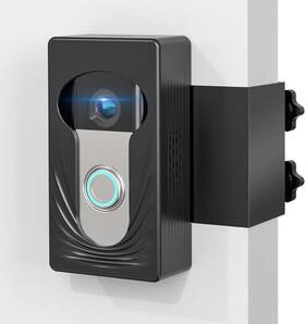 Trushome 611558524506 Wireless Video Doorbell Mount For Ring/blink/eufy Compatible With Ring Black