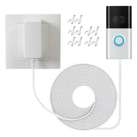 Trythink Dba-18005 18v 500ma Video Doorbell Power Adapter 33ft Transformer Extra Long Cha