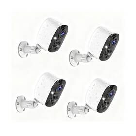 Ly-cg6-four Tziarp Wireless Security Cameras Outdoor/indoor 2k Uhd Wifi Smart Camera Ba