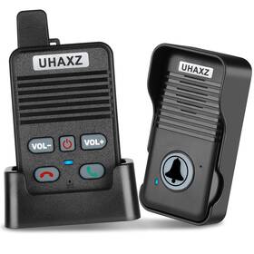 F90-1bk-n Uhaxz Wireless Doorbell Full Duplex 1000ft Long Range Hands-fr