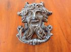 Unbranded Decorative Door Knocker Cast Iron Green Man Leaf Face 786295172294