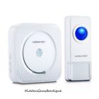 Unbranded Wireless Doorbell Digital 52 Chimes Waterproof 728632225058