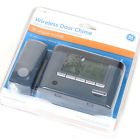 19238 Unique - Ge Wireless Clock Sounds 32 Chime Door Black Thermometer