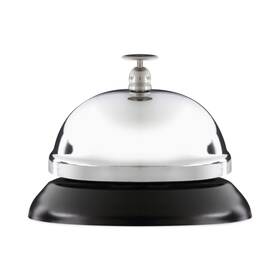 Universal 087547100004 Call Bell 3-3/8 Inch Diameter Brushed Nickel