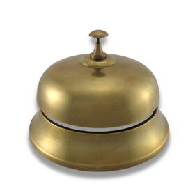 B115 Upper Deck 786295157130 Oversized Bronze Finish Aluminum Desk Bell