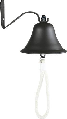 8541852986 Upstreet Upstreets Outdoor Bell And Indoor Dinner Bell/made Of Black Large Cast