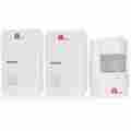 Us-0498 1byone Wireless Motion Sensor Detector Door Gate Entry Bell Chime Alarm W 2 Receivers