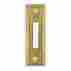 Ut-253-02 Utilitech Brass Hard Wired Plastic Doorbell Push Button Low Voltage Transformers Door Bell 016963102538