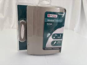 Ut-6551-00 Utilitech Wireless Doorbell Chime Beige 2 Melodies Battery Operated Matte Finish