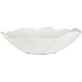 18275 Uttermost Obscura Warm White Outdoor Bowl