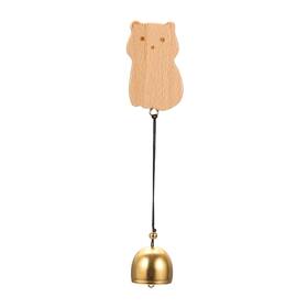 Uxcell 639664691486 Shopkeepers Bell Wood Door Chime Hanging Kitten