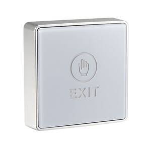 Uxcell 784958203682 Touch Sensor Door Exit Release Button W Led Indicator 86mmx86mm Panel White 12v