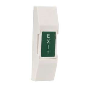 Uxcell 784958203743 Mini Door Release Button Push To Exit No/nc/com Switch 76mmx23mm Panel 36v 3a
