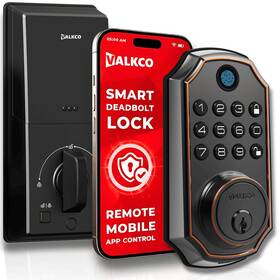 V5o5bf Valkco V505bf Smart Door Lock Keyless Entry With Keypad And Blueto
