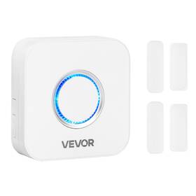 Vevor 197988537687 Door Chime 58 Chimes 5-level Volume Wireless Alarm Contact Sensor