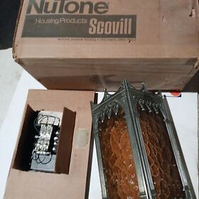 La43h728 Vintage Nu-tone Door Chime Doorbell Mid Century Brass New Old Stock