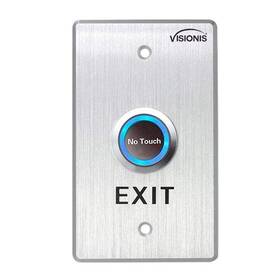 Vis-7013 Visionis 723980159987 Indoor Stainless Steel No Touch Request To Exit Button With Time Del