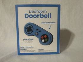 Hd35-d8-vg Vivitar Retro Game Controller Bedroom Doorbell Easy Install