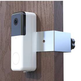 Vmei 738260567598 Anti-theft Door Mount Compitable With Wyze Video Doorbell Made Of Hard Sta Inch