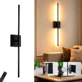 B01-1 Vtctw Battery Operated Wall Sconce Peel And Stick Easy Install Wireless Rechargeab