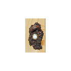 W-drbell-brkfs-b Timber Bronze Llc Fish Doorbell Button