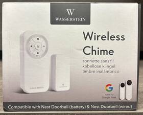 Wasserstein 895230322246 Wireless Doorbell Chime For Nest Wired 2nd Gen And Battery