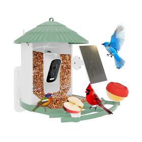 Weyanze 602835510077 Smart Birdfeeder With Camera Built-in&solar Powered-humming Bird Feeder Birdh