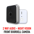 Wf100uk Iseebell Front Door Camera Doorbell With Microphone Video Motion Sensor