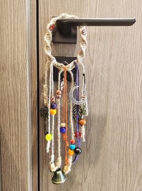 Wb-wv01 Wicca House Witch Bells For Door Knob 13 Inches Tall 3 Wide Multi Color