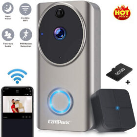 Wifi Doorbell Video Door Ring Camera Two-way Audio 166 Wide Angle