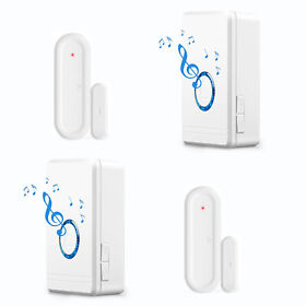 Window Door Entry Chime Magnetic Sensor 48 600ft Burglar Secure Alarm 2set