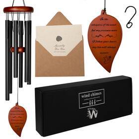 Windsplay 197644208821 Best Memorial Wind Chimes For Outside - 32.5 Inch Sympathy G