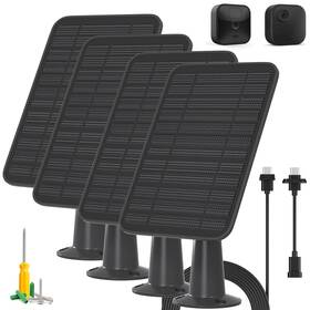 Hhussp-bk3 Wininmeta Hhussp-bk3&4 5w Solar Panel For Blink Camera Outdoor Charger With B... Fast Ship