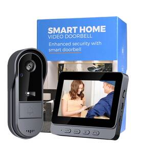 Winnes B0fbvst4wg Doorbell Camera Wireless No Subscription Video Door Bell Wired Screen