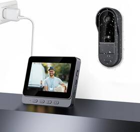 M16a Winnes Doorbell Camera Wireless No Subscription Video With 1080p Wit
