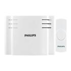 Des1180w-27 Wireless Battery-operated Door Bell Kit With 8 Melodies And 1 Push Button