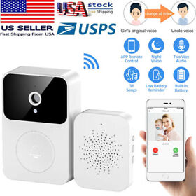 Goa143d8fvn1z Wireless Camera Doorbell Receiver Remote Button Home Security App Wifi Control