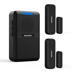 Wireless Door Chime600ft Range 5 Adjustable Volume 1 Magnetic Open