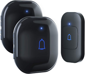 Wireless Doorbell Amicoson Waterproof Door Bell Chime Kit Alarm For Home At Ove