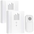 1300 Wireless Doorbell Chime Waterproof Door Bell Kit Operating At