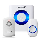 516hom Wireless-doorbell-portable-receiver-remote-chime-1 Fosmontechnology Wireless Doorbell Portable 822421517048