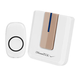 Ip44 Wireless Doorbells Rings 1000ft Operating Range Waterproof Door Chime 52
