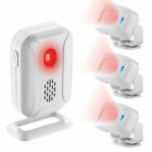 Wireless Infrared Motion Sensor Home Store Welcome Door Bell Alarm Burglar Kit