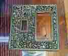 Wp7014-ab Wp7014 Vicenza Designs San Michele Opulent Wall Plate Toggle Oulet Dimmer Antique Brass