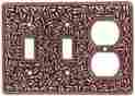 Wp7015 Vicenza Designs 46696 San Michele Double Toggle Outlet Wall Plate Ant 696738015104