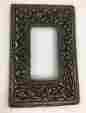 Wpj7004 Vicenza Designs San Michele Wall Plate Jumbo Dimmer Antique Brass