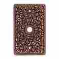 Wpj7009 Vicenza Designs New San Michele Tv Wall Plate Antique Copper