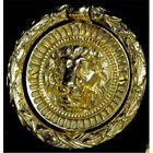 Swlk-1 Wreath Small Brass Door Lion Knocker Mill Mayer
