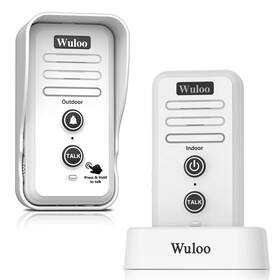 Wuloo 603849905255 Wireless Intercom Doorbell Chime For Home Intercomunicador 1t1 White