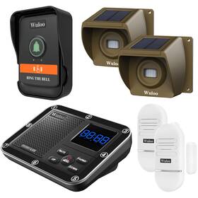W41-1122-zt Wuloo Wireless Alarm System For Home Security Expandable - 6-piece Kit Include Door